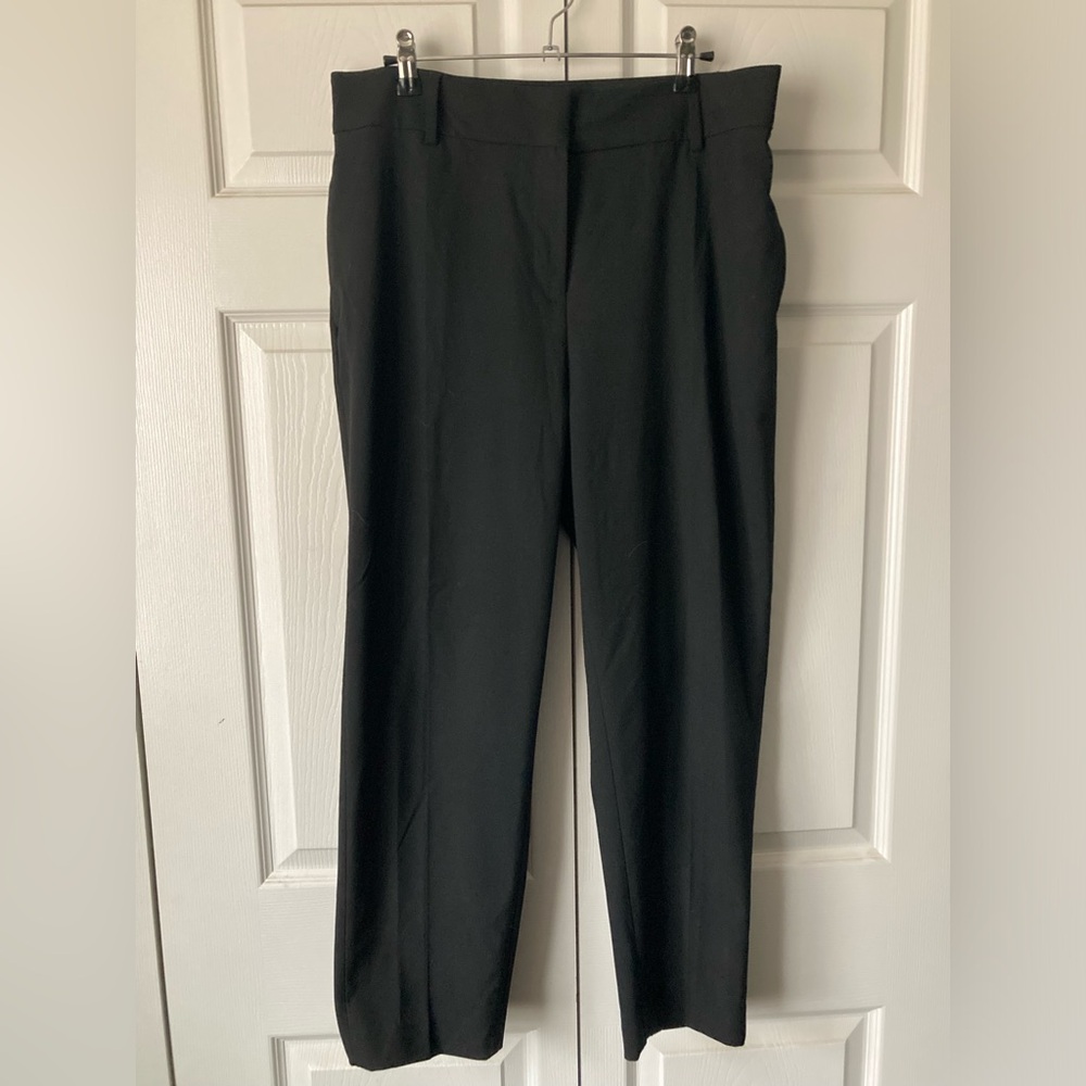 NWOT H&M ankle trouser black